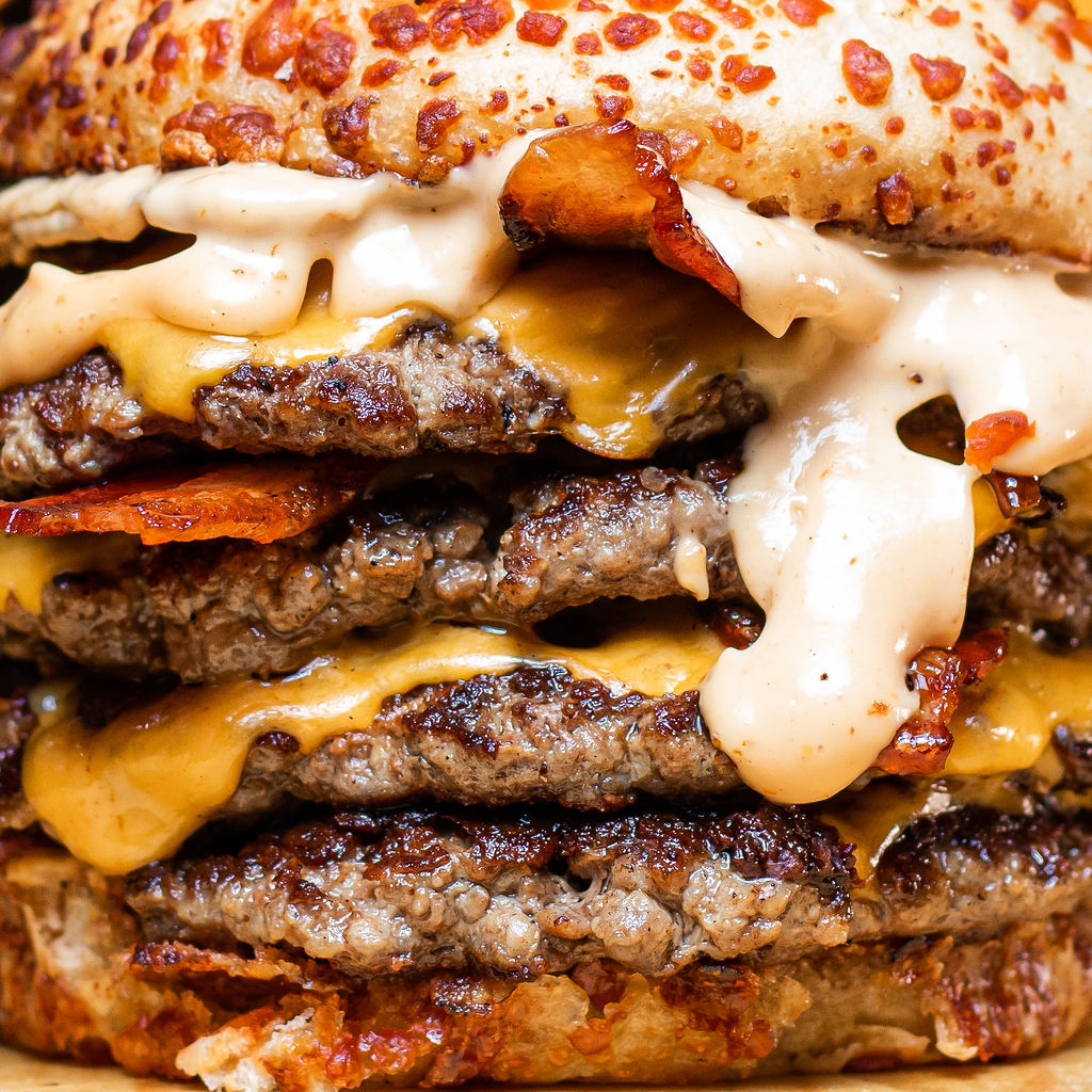 Burger XXL capas de carne y queso